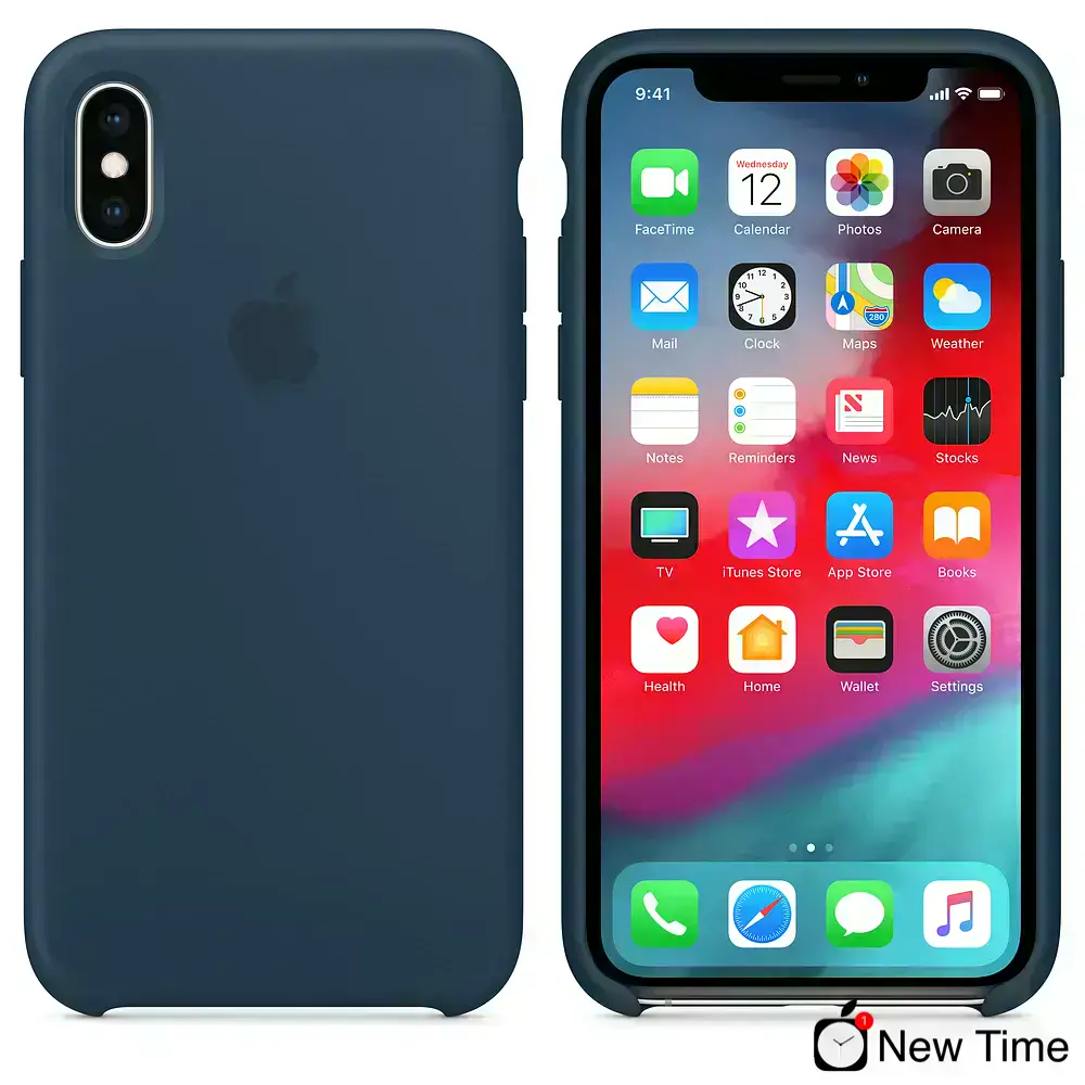 Чехол Apple iPhone XR Silicone Case LUX COPY - Pacific Green